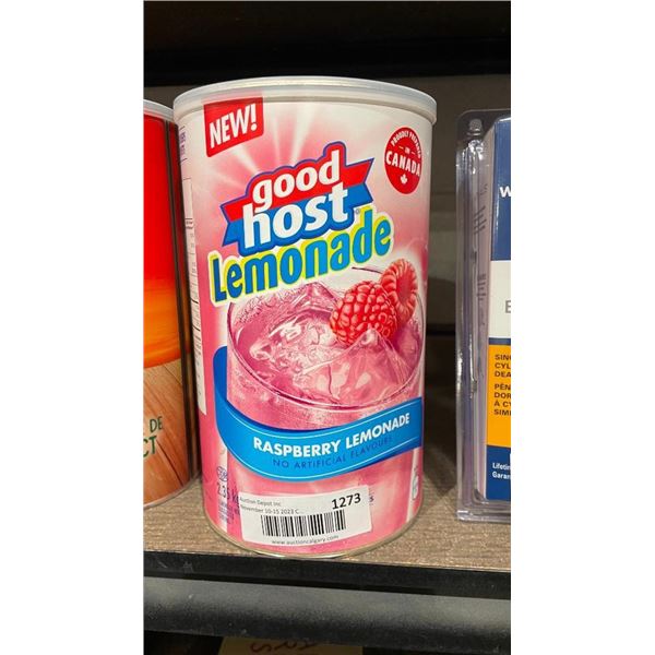 good host Lemonade - Raspberry Lemonade 2.35kg