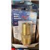 Image 2 : Universal Fit Brass Male Adapters 1'" /  1"1/4 - Lot of 5