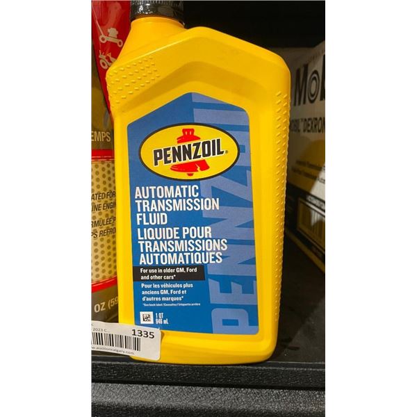 Pennzoil Automatic Transmission Fluid - Lot of 5 x 946mL