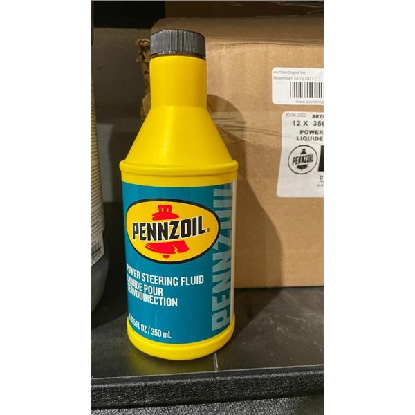 Pennzoil Power Steering Fluid - Lot of 12 x 350mL