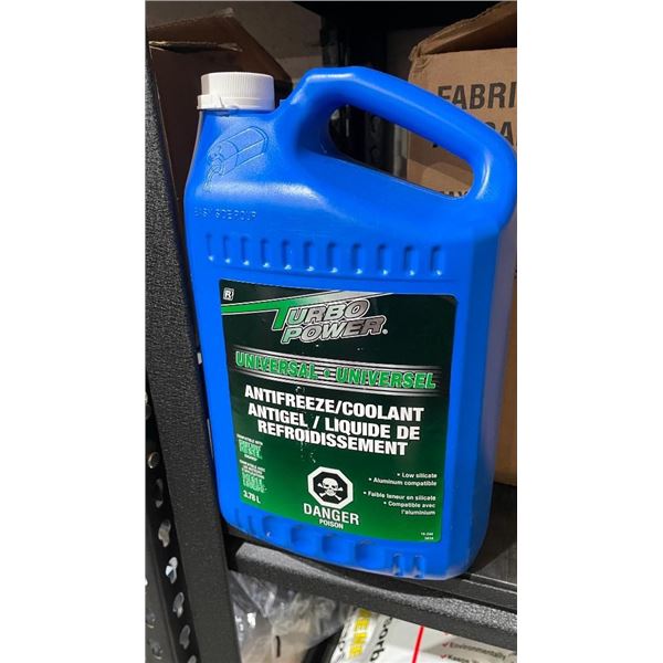 Turbo Power Universal Antifreeze / Coolant - Lot of 4 x 3.78L