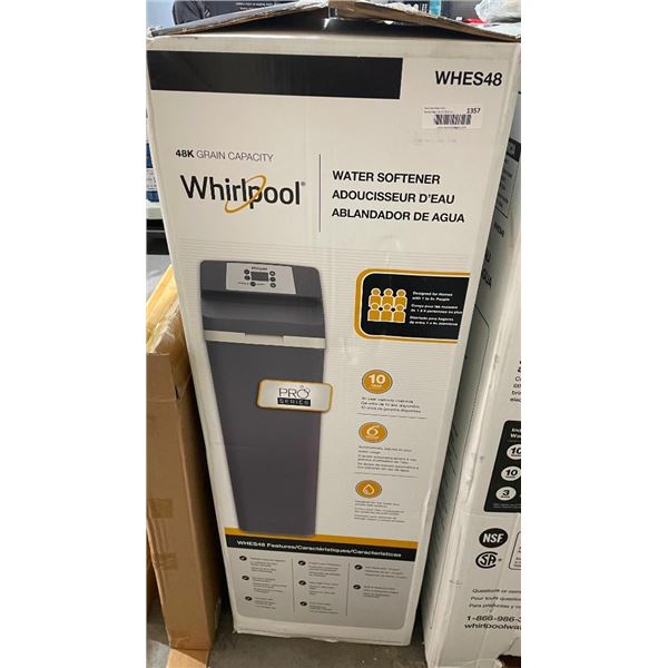 Whirlpool Water Softener 48K Grain Capacity