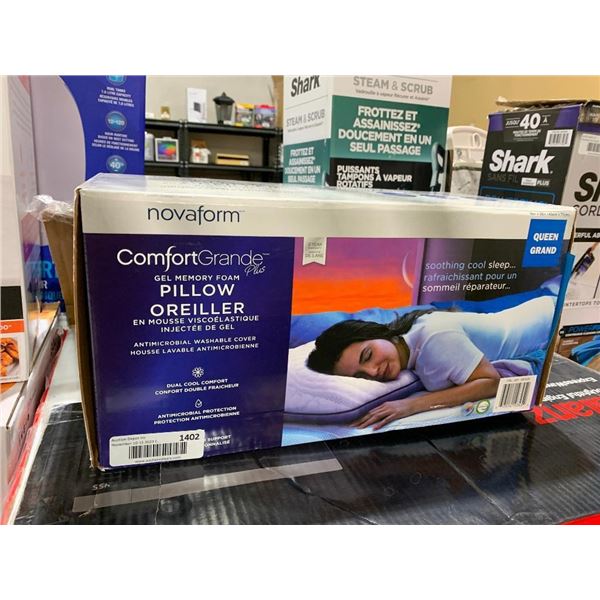 Novaform Gel Memory Foam Pillow - Standard Queen Size
