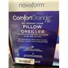 Image 2 : Novaform Gel Memory Foam Pillow - Standard Queen Size