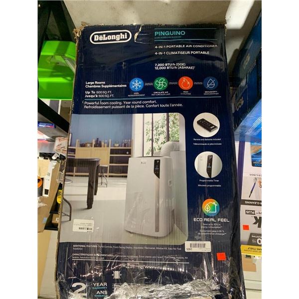 De’Longhi Pinguino 7,200 BTU SACC 4-in-1 Portable Air Conditioner