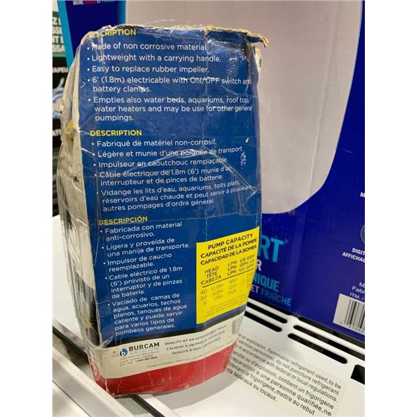 Burcam Portable Utility Pump