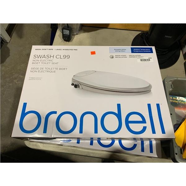 Brondell Swash CL99 Non-Electric Bidet Toilet Seat