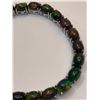 Image 2 : Natural Black Opal Cabochon Cut 17.85 Multi Stone Tennis Bracelet with APPRAISAL VALUE $2100.00