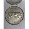 Image 2 : Canada Vintage Centennial 1867-1967 SILVER Quarters - LOT OF 4