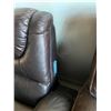 Image 2 : Brown Leather Reclining Chair missing side