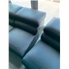 Image 4 : Leather Modular Seating System Lot of 4 Pieces