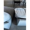 Image 3 : Modular Grey Fabric 2 piece living room seating set