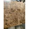 Image 2 : Brown Faux marble Square Table Top only New in box approx 50"x50"
