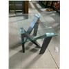 Image 2 : Glass Top A frame living room side table