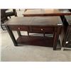 Image 1 : Shaker Style double drawer hallway/entryway table