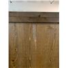 Image 3 : Barnwood Tall double door Livingroom Display Cabinet with lights and glass shelves
