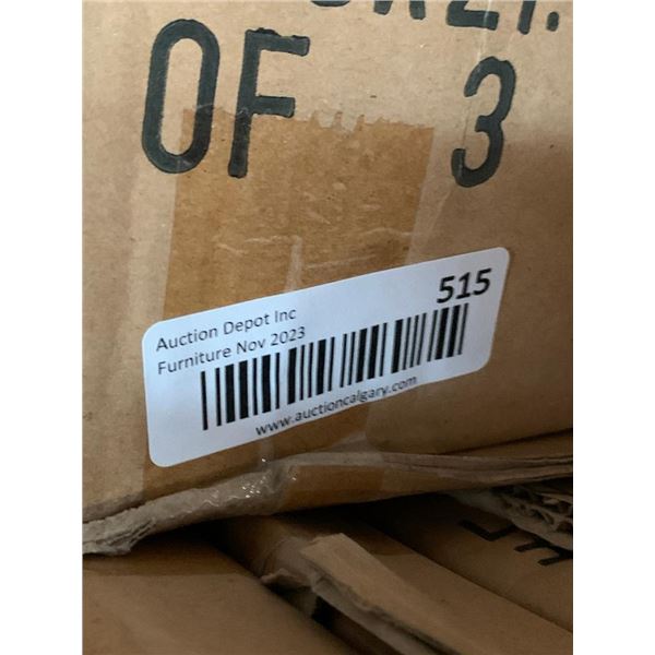 BOXED FURNITURE - Coffee Table Model 006#E - includes 3 boxes