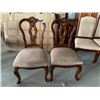 Image 1 : Queen Anne Reading Room Upholstered Chairs - Set of 2