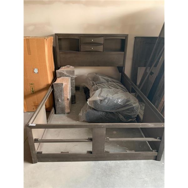 Mates Bed with front Drawers Full Size Bed Frame