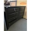 Image 1 : Dark Espresso Beveled 8 drawer Dresser