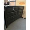 Image 4 : Dark Espresso Beveled 8 drawer Dresser
