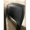Image 1 : Black Upholstered wood framed full headboard