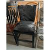 Image 1 : Studded Leather Style Side chair