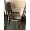 Image 2 : Leather Back Upholstered Side Chair