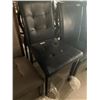 Image 3 : Brown Studded Leather Dinning Chair