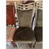 Image 2 : Metal Framed upholstered Dinning Chairs - LOT of 2