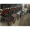 Image 3 : Low Profile Wood Dinning Chair Set - LOT of 4