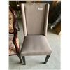 Image 1 : Upholstered high back occassional chair