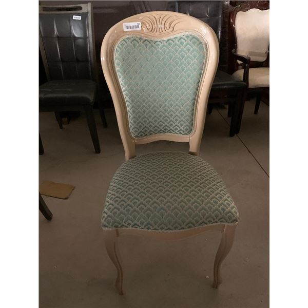 Queen Anne Upholstered dressing room chair