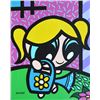 Image 3 : MORAIS **THE POWERPUFF GIRLS (TRIPTYCH) ** SIGNED ORIGINAL ACRYLIC