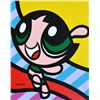 Image 5 : MORAIS **THE POWERPUFF GIRLS (TRIPTYCH) ** SIGNED ORIGINAL ACRYLIC