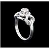 Image 4 : 0.56 ctw Diamond Ring - 14KT White Gold
