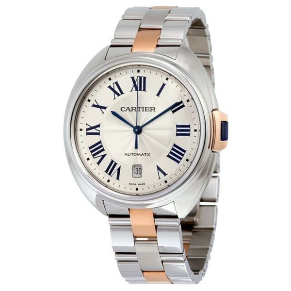 Cartier Cle SS/RG 40MM Model #W2CL0002
