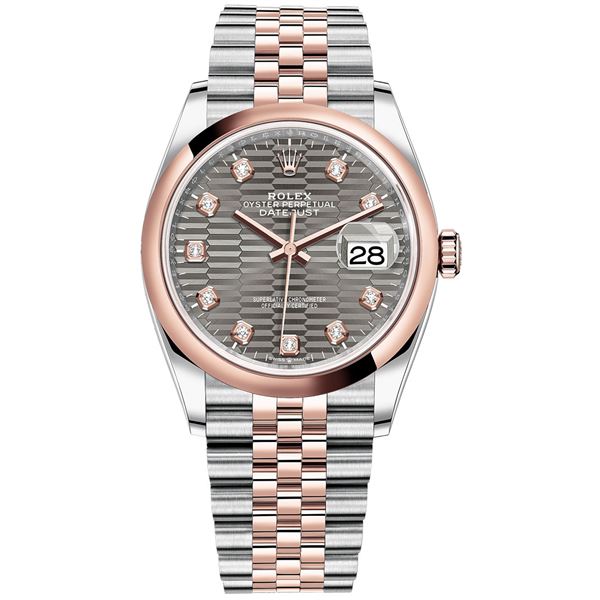 Rolex 36MM Datejust SS/RG Model # 126231