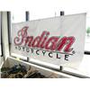 Image 1 : 2 Indian Motorcycle Banners, 1 small, 1 Large Vinyl