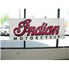 Image 2 : 2 Indian Motorcycle Banners, 1 small, 1 Large Vinyl