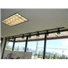 Image 5 : Lot of Black Track Lighting with 24 Light Fixtures in 4 Sections