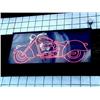 Image 1 : Red Neon Indian Motorcycle Sign