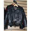 Image 3 : Lot of Seventeen Leather Jackets:    First Gear, Men's Med (Valued at $400)  Men's Med, Men's' XL, W