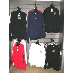 Lot of:  BMC Choppers, Big Dog Cycles, Black, Red, White Some with Flames, 10 Sleeves, 2 Tank Tops, 