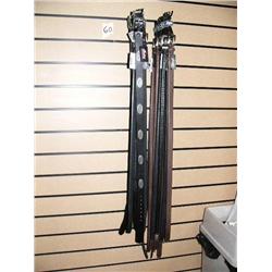 Lot of Twenty Indian Motorcycle Leather Belts  (Valued at $25-$40 ea.) 1  XXL,  4 XL, 5 Large, 4 Med