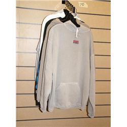 Lot of: 5 Hooded Sweat Shirts, Big Dog Racing, BMC, Fly Racing, L, Med, 2XL, Large, Med