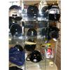 Image 2 : Lot of 12 Helmets Black, Silver, Yellow combo, (Value $95-$199)