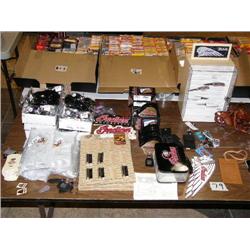 Lot of:  Various Indian Memorabilia, no longer available, Key Chains, Patches, Business Card Holder,