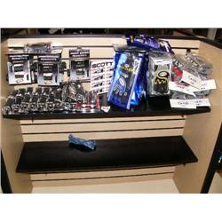 Lot of Handlebar Road grips, Racing Gloves by Fly, and Fly Tapered Aero Pads