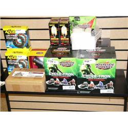 Five  Motorcycle Power Batteries, 1 alarm Kit, 3- Indian Chief Spirit or Scout 99-03 Electric Stator